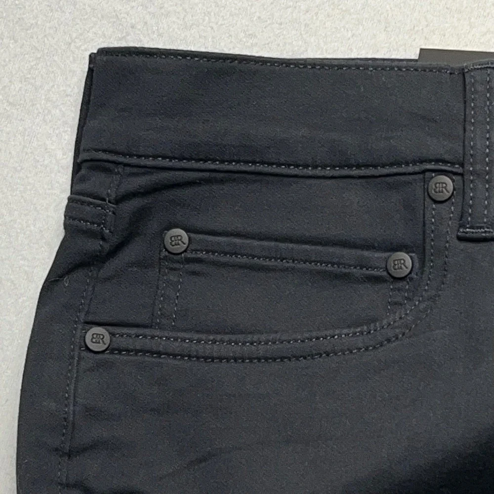 New Banana Republic Mens 5-Pocket Pants Black 32x30 Straight LegChino‎ Trousers